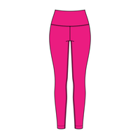 Women’s High Rise Legging with Contrast Binding