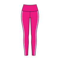 Women’s High Rise Legging with Contrast Binding