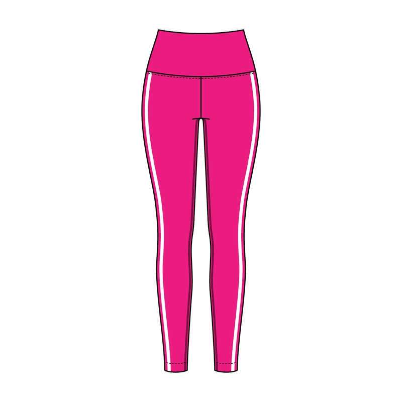 Women’s High Rise Legging with Contrast Binding