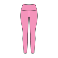 Women’s High Rise Legging with Contrast Binding
