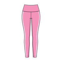 Women’s High Rise Legging with Contrast Binding