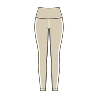 Women’s High Rise Legging with Contrast Binding
