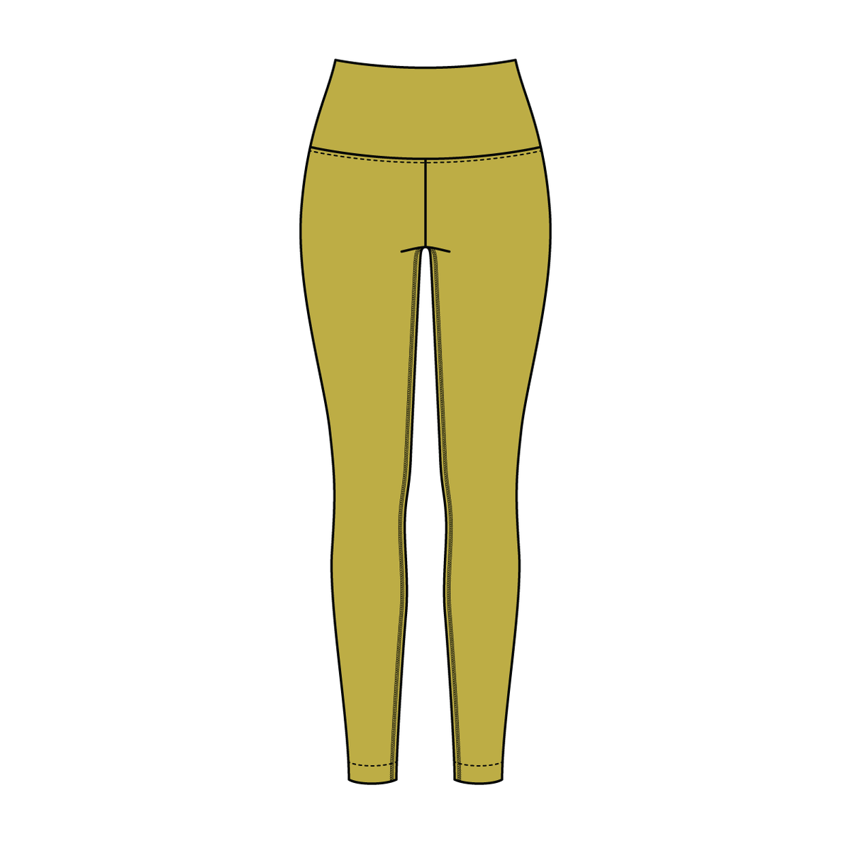 Women’s High Rise Legging with Contrast Binding