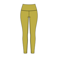 Women’s High Rise Legging with Contrast Binding