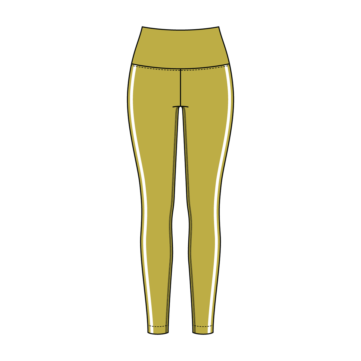 Women’s High Rise Legging with Contrast Binding