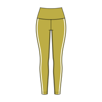 Women’s High Rise Legging with Contrast Binding