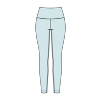 Women’s High Rise Legging with Contrast Binding