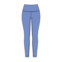 Women’s High Rise Legging with Contrast Binding