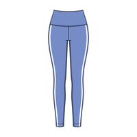 Women’s High Rise Legging with Contrast Binding