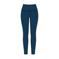 Women’s High Rise Legging with Contrast Binding