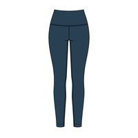 Women’s High Rise Legging with Contrast Binding