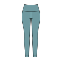 Women’s High Rise Legging with Contrast Binding