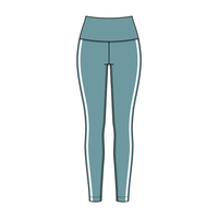 Women’s High Rise Legging with Contrast Binding