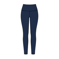 Women’s High Rise Legging with Contrast Binding
