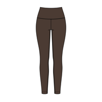 Women’s High Rise Legging with Contrast Binding