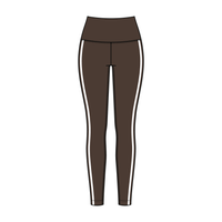 Women’s High Rise Legging with Contrast Binding