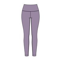 Women’s High Rise Legging with Contrast Binding