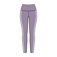 Women’s High Rise Legging with Contrast Binding
