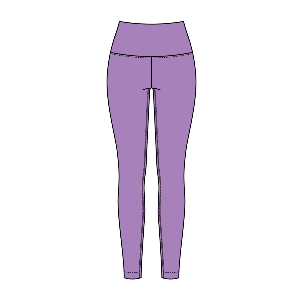 Women’s High Rise Legging with Contrast Binding
