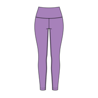 Women’s High Rise Legging with Contrast Binding