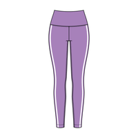 Women’s High Rise Legging with Contrast Binding