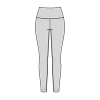 Women’s High Rise Legging with Contrast Binding