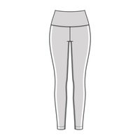 Women’s High Rise Legging with Contrast Binding