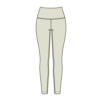 Women’s High Rise Legging with Contrast Binding