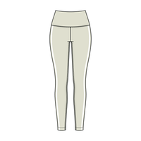 Women’s High Rise Legging with Contrast Binding