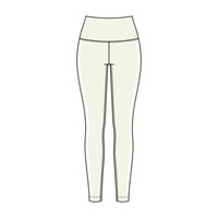 Women’s High Rise Legging with Contrast Binding