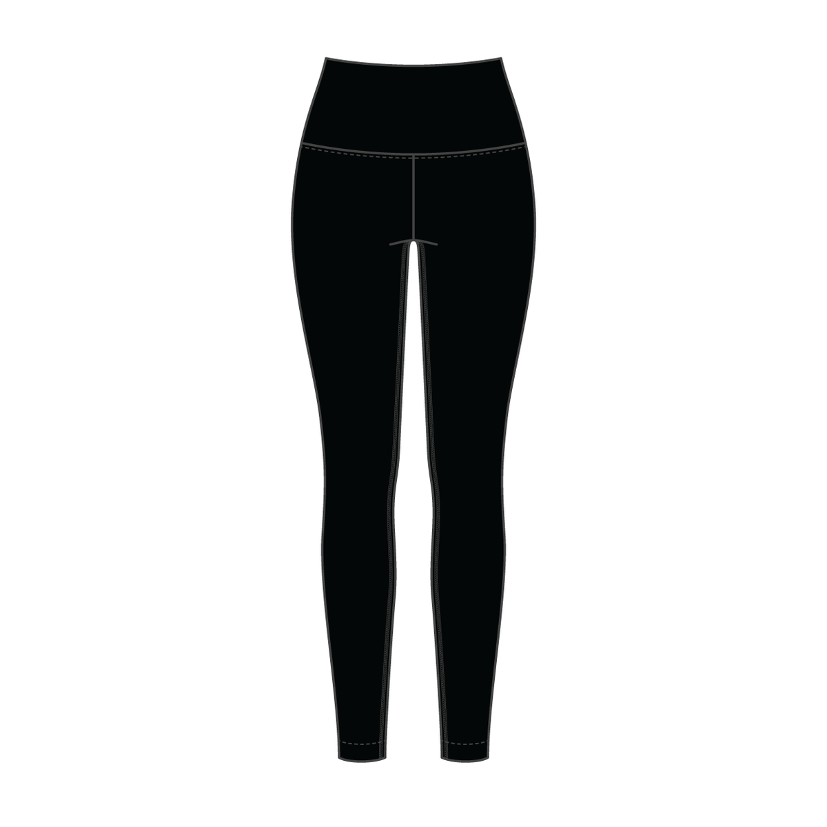 Women’s High Rise Legging with Contrast Binding