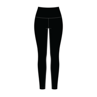 Women’s High Rise Legging with Contrast Binding