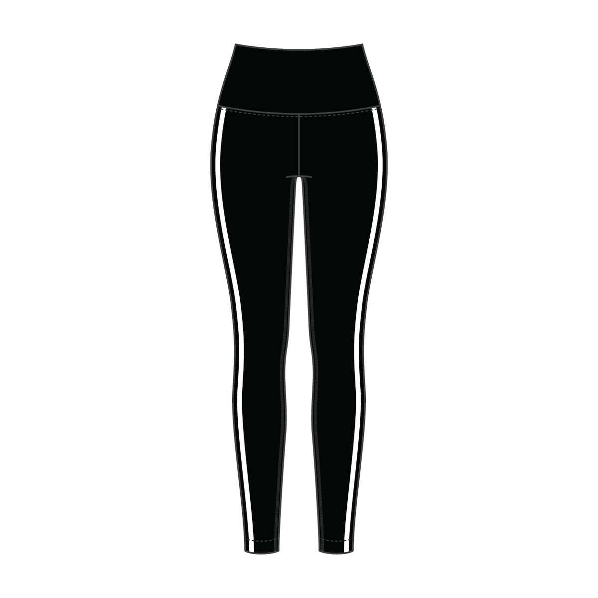 Women’s High Rise Legging with Contrast Binding