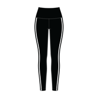 Women’s High Rise Legging with Contrast Binding