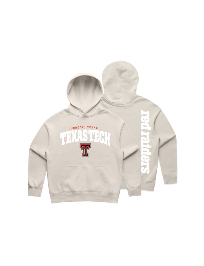 Texas Tech University Faded Varsity Hoodie - The Collegiate Lineup