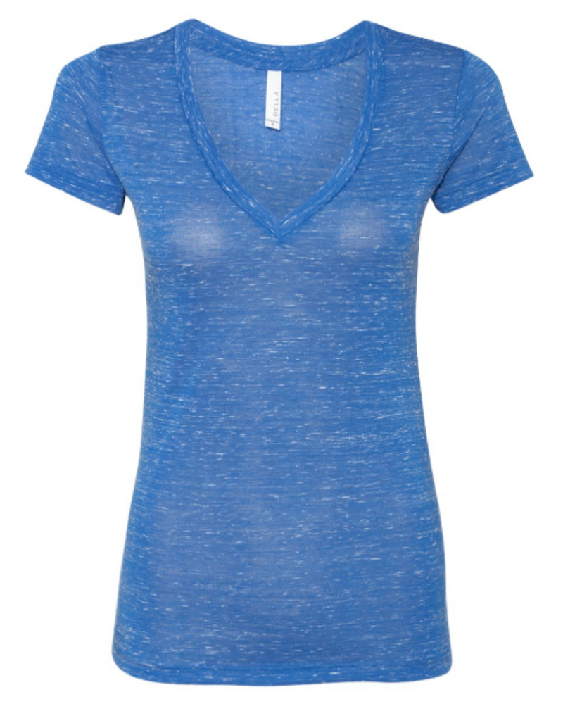Women’s Jersey Deep V-Neck Tee - The Collegiate Lineup