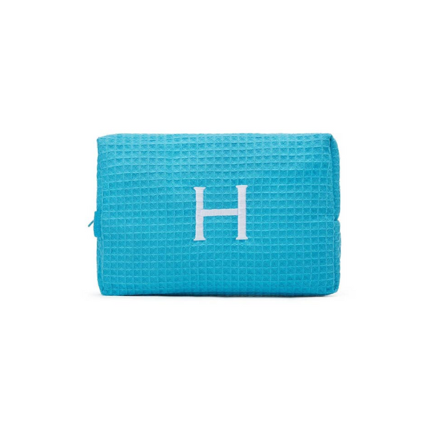 TCL Custom Women's Large Cotton Waffle Makeup Bag