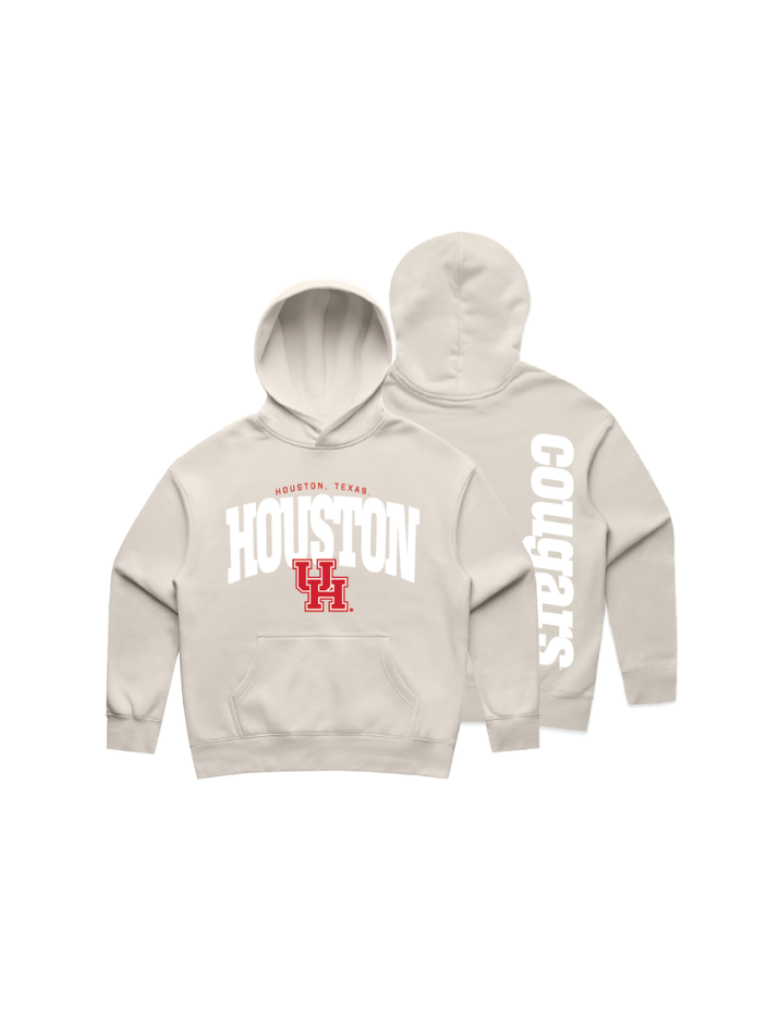 University of Houston Faded Varsity Hoodie - The Collegiate Lineup