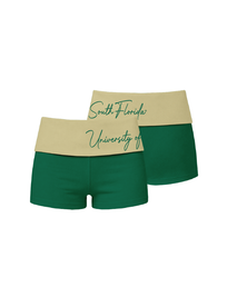 University of South Florida Sporty Foldover Short