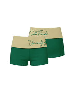 University of South Florida Sporty Foldover Short
