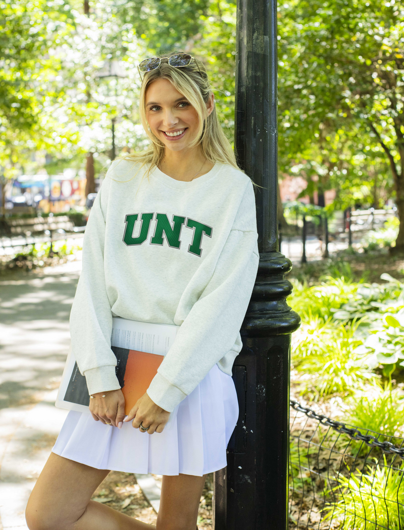University of North Texas Fleece Crewneck