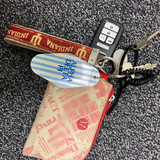 RETRO VINTAGE MOTEL KEYCHAIN