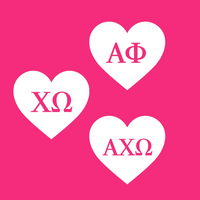 Chi Omega x Alpha Phi x Alpha Chi Omega Hearts – 2683