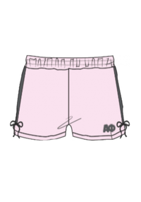 WOMEN'S FLEECE BOW SHORTS