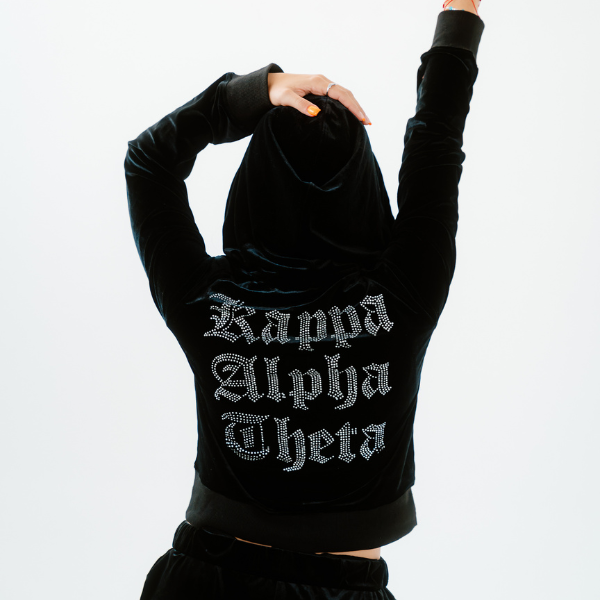 Custom Velour Hoodie – The Collegiate Lineup