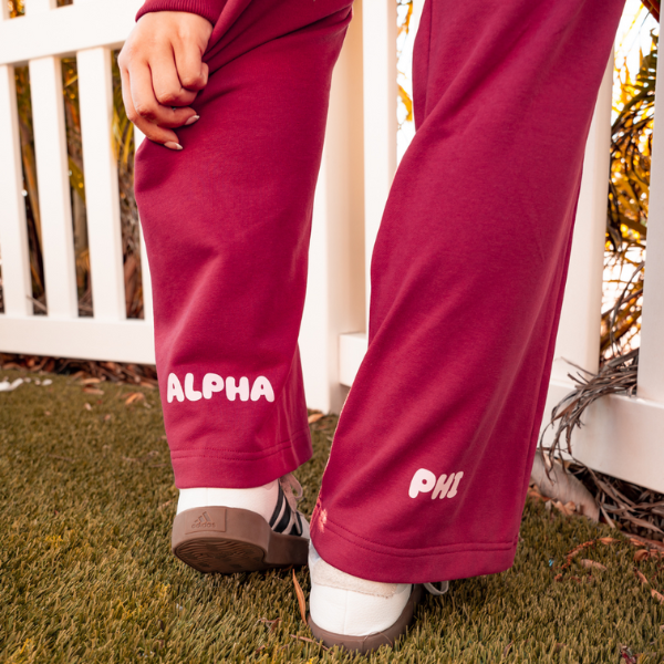 Sundae Club Daydream Low-Rise Terry Sweatpants