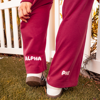 SUNDAE CLUB DAYDREAM LOW-RISE TERRY SWEATPANTS