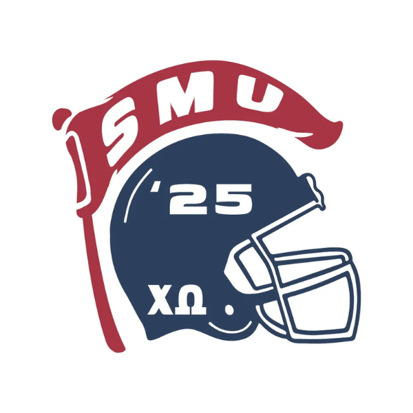 Chi Omega SMU Helmet – 3099