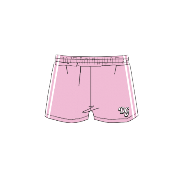 Nylon Low-Rise Track Short