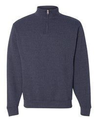 Unisex Nublend® Cadet Collar Quarter-Zip Sweatshirt